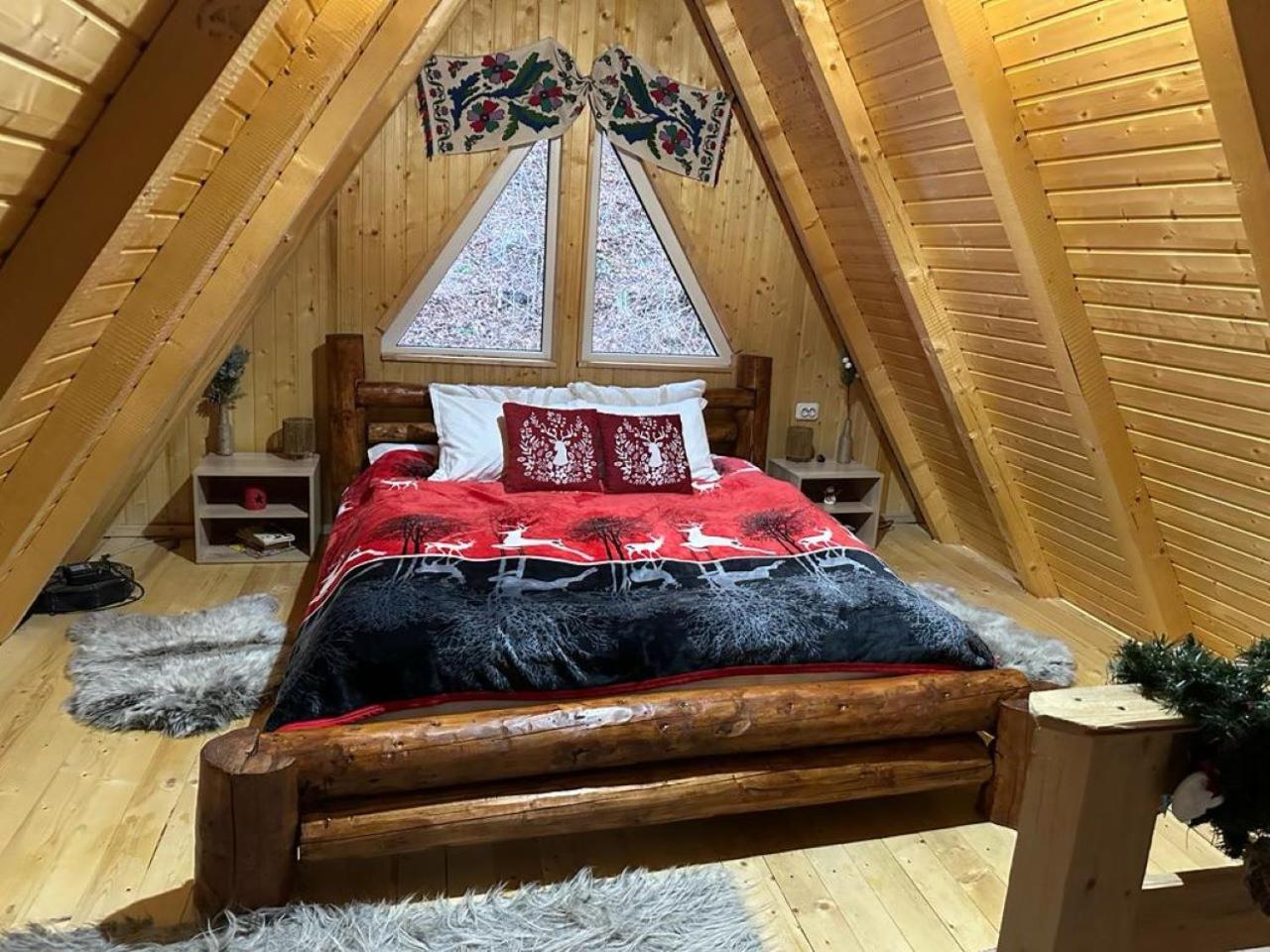 Cabanutze Satic Villa Rucăr Eksteriør bilde