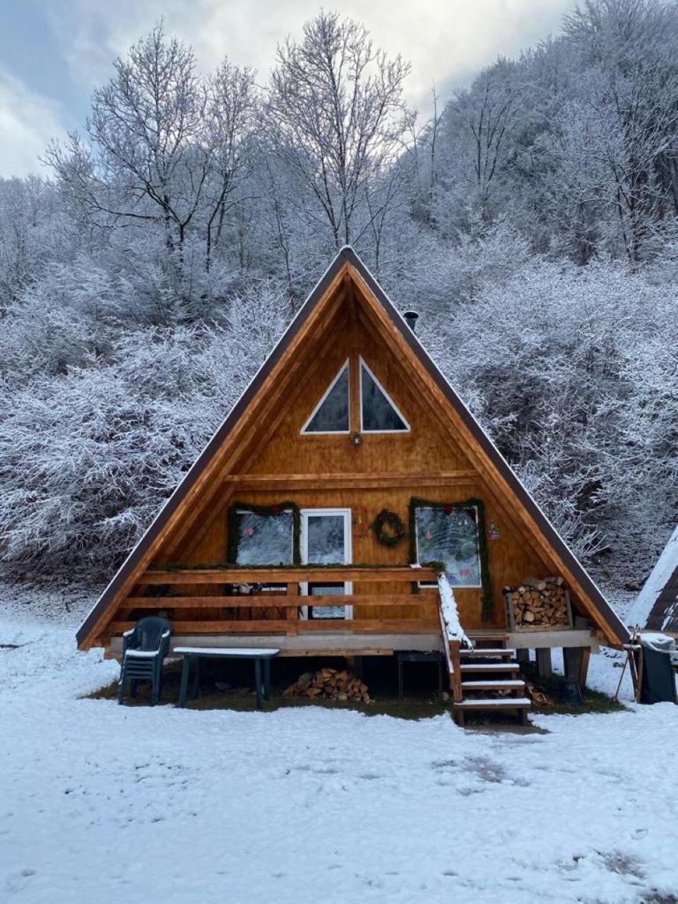 Cabanutze Satic Villa Rucăr Eksteriør bilde